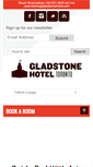 Mobile Screenshot of gladstonehotel.com